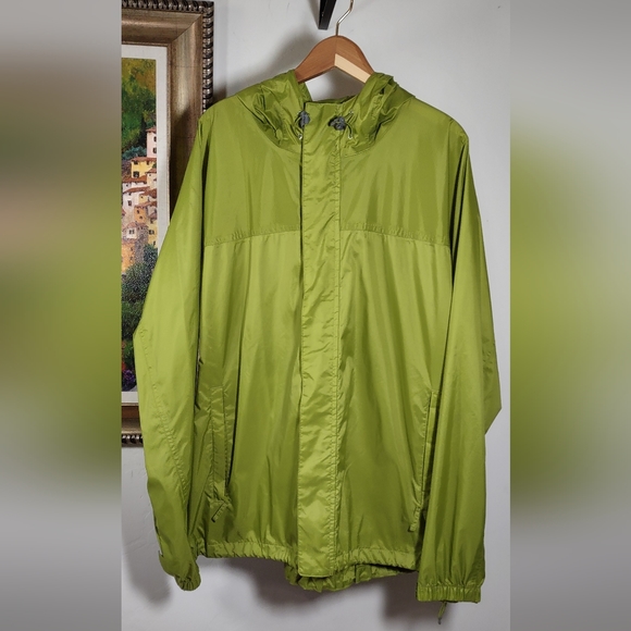 Land's End Rip-Stop Nylon Hooded Windbreaker Jacket - Picture 2 of 11